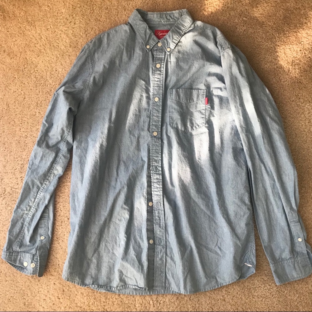 Supreme Striped Oxford FW08